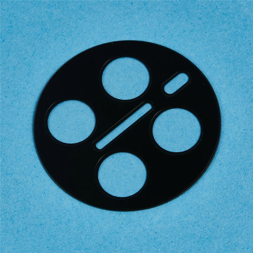 For Honor Magic7 5G Tempered Glass Lens Protector Black Silk Printing Camera Lens Film - 4