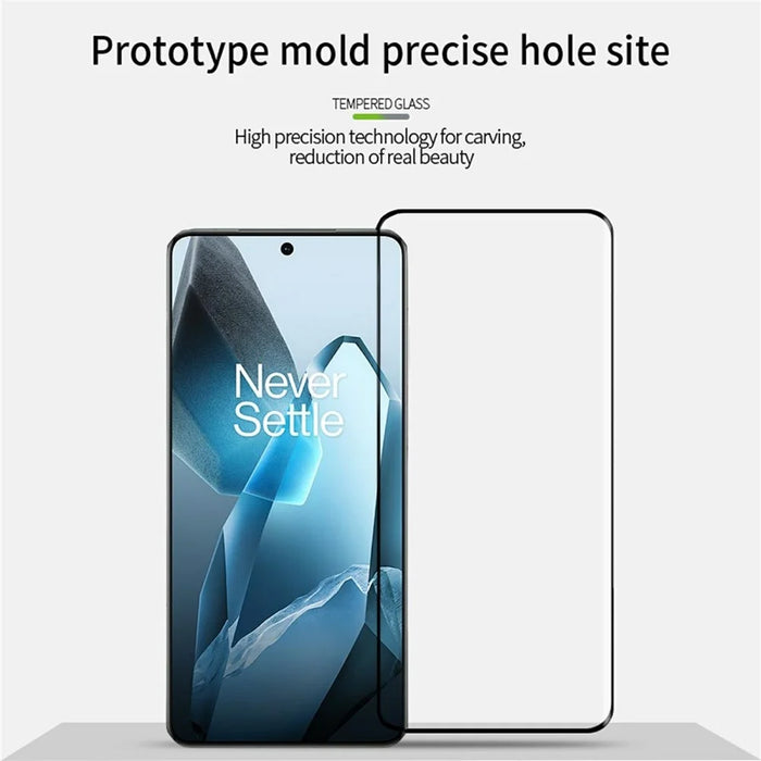 PINWUYO For OnePlus 13 Screen Protector 3D Hot Bending Tempered Glass Film - 7