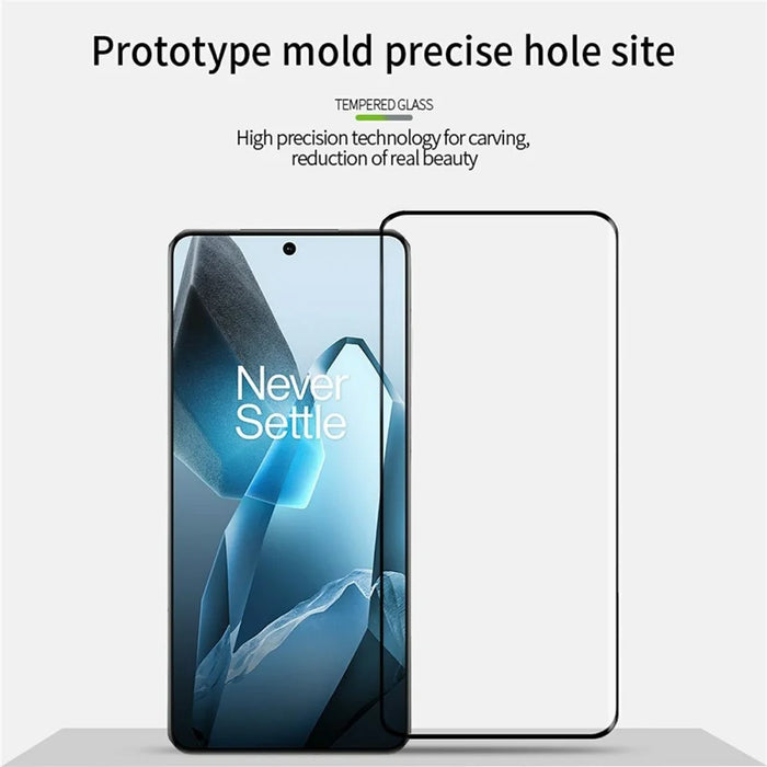 MOFI For OnePlus 13 3D Hot Bending Screen Protector Full Glue Tempered Glass Film - 7