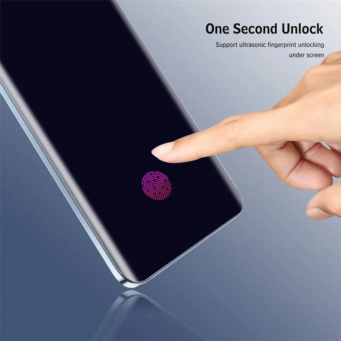 ENKAY HAT PRINCE For OnePlus 13 Tempered Glass   3D Curved Clear Screen Protector Support Fingerprint Unlock - 4