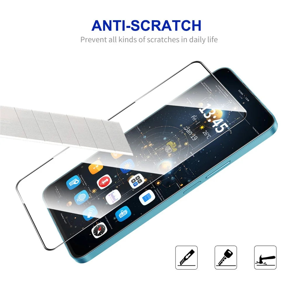 ENKAY HAT PRINCE For Huawei nova 13 5G 2Pcs Screen Protector   9H Silk Printing 0.26mm Tempered Glass - Transparent - 4