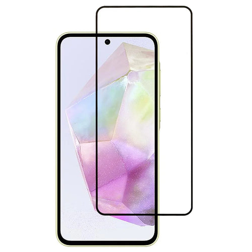 For Samsung Galaxy A36 5G / A56 5G Screen Protector Silk Printing Full Glue Tempered Glass Screen Film - 1
