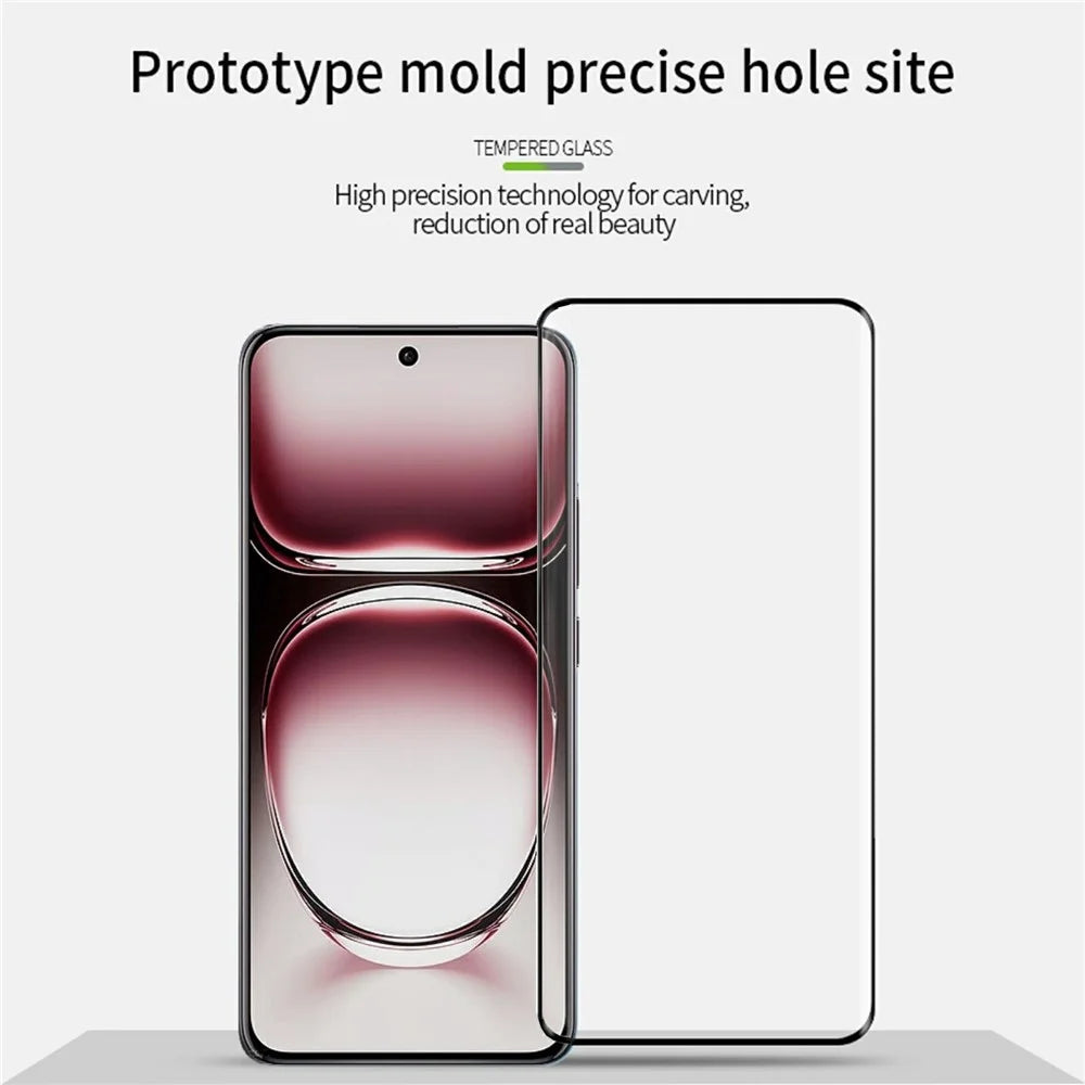 PINWUYO For Oppo Reno12 Pro 5G (Global) / Reno12 5G (Global) Screen Protector 3D Hot Bending Tempered Glass Film - 7