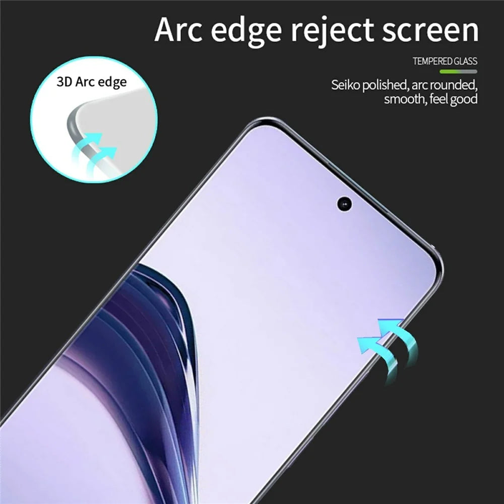 PINWUYO For Realme 13 Pro 5G (Global) / 13 Pro+ 5G (Global) Screen Protector 3D Hot Bending Tempered Glass Film - 6