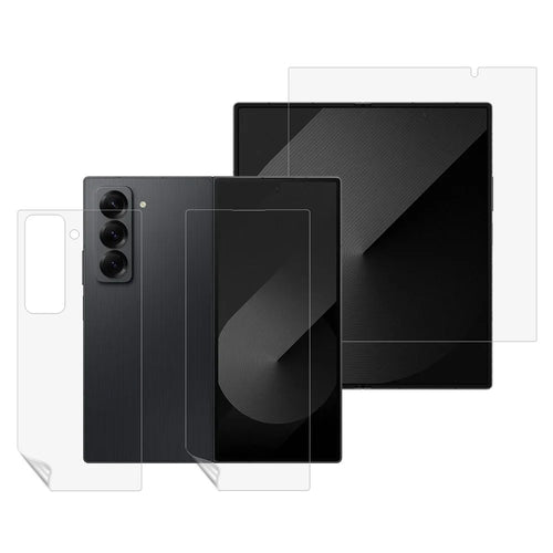 For Samsung Galaxy Z Fold 6 SE Screen Protector Set, Front + Back Full Cover TPU+PET Hydrogel Film - 1