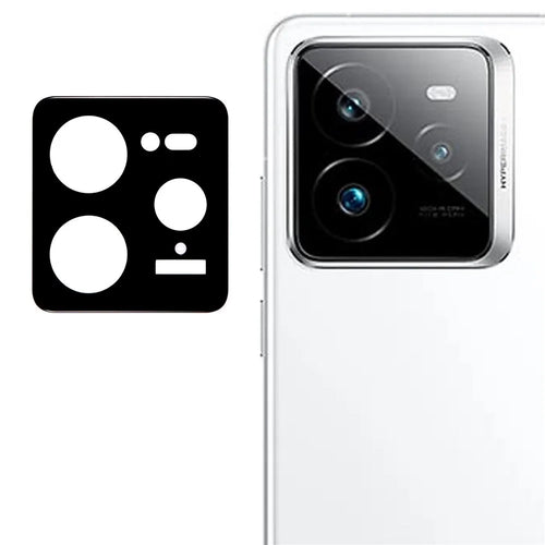 For Realme GT 7 Pro 5G Tempered Glass Lens Protector Black Silk Printing Camera Lens Film - 1