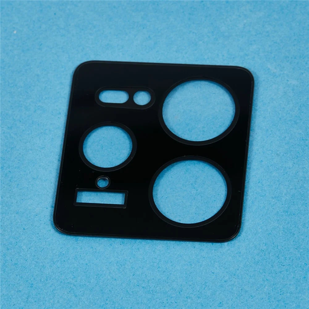 For Realme GT 7 Pro 5G Tempered Glass Lens Protector Black Silk Printing Camera Lens Film - 4