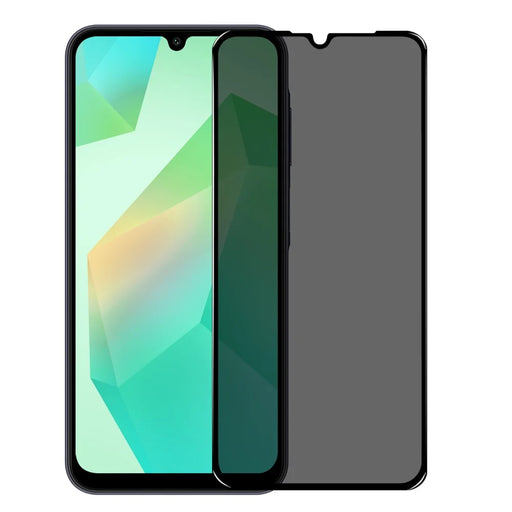 NORTHJO A++ For Samsung Galaxy A26 5G Privacy Screen Protector Silk Printing Full Glue Anti-Spy Tempered Glass Film - 1