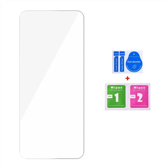 100Pcs Screen Protector For Samsung Galaxy A18 5G / A18 4G / A17 5G / A17 4G / A26 5G / A16 5G / A16 4G Anti-Scratch Tempered Glass Film (No Package, with Wipes Set, Dust-absorber, Guide Sticker) - 2