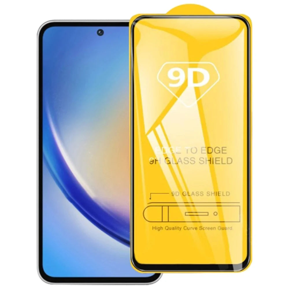 For Samsung Galaxy A26 5G Screen Protector 9D Side Glue Full Covering Tempered Glass Film - 1