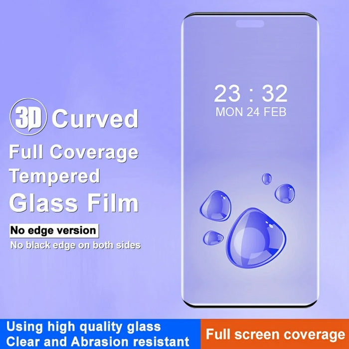 IMAK For Honor Magic7 Pro 5G 3D Curved Tempered Glass Full Screen Protector (No Edge Version) - 3