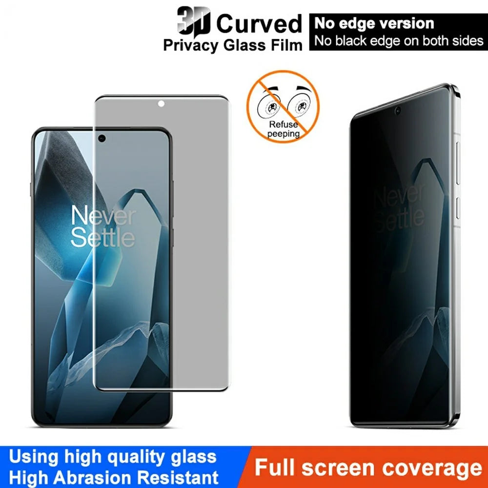 IMAK For OnePlus 13 Anti-Spy Tempered Glass Screen Protector (No Edge Version) - 4