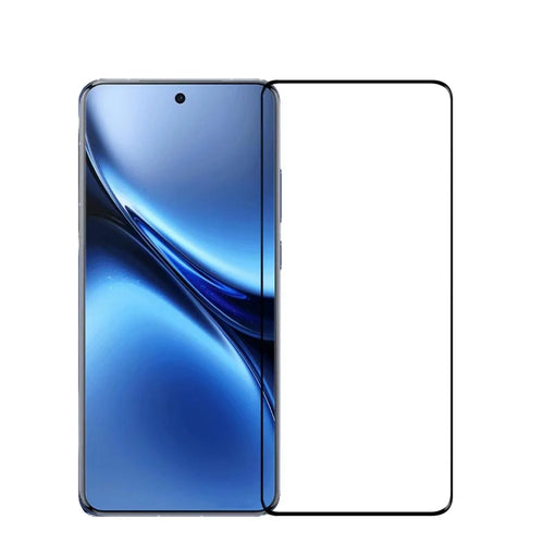 PINWUYO For vivo X200 Pro 5G  Screen Protector 3D Hot Bending Tempered Glass Film - Black - 1