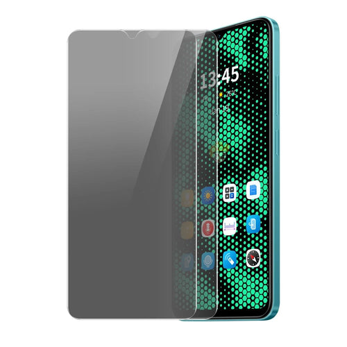 ENKAY HAT PRINCE For Samsung Galaxy A26 5G 2Pcs Anti-Spy Film  Anti-Glare Screen Protector Tempered Glass - Black - 1