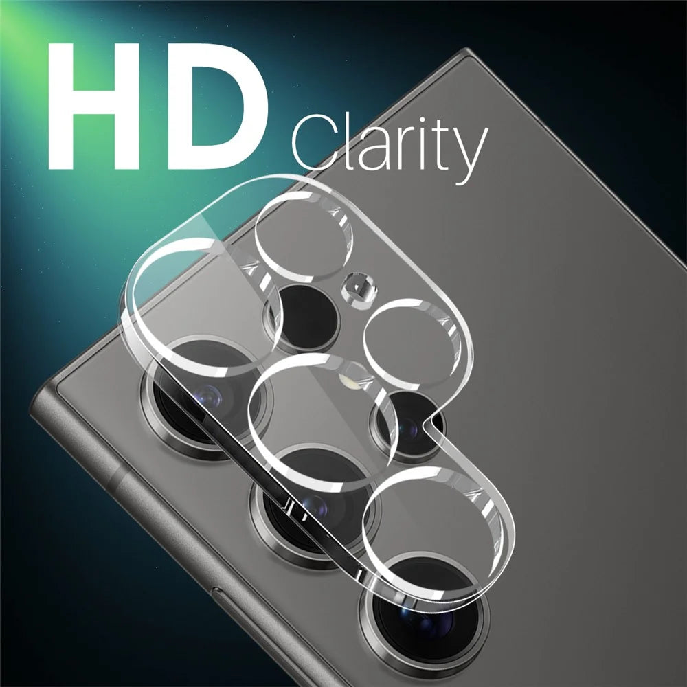 NORTHJO For Samsung Galaxy S25 Ultra Camera Lens Protector Tempered Glass HD Clear 3D Full Coverage - 3