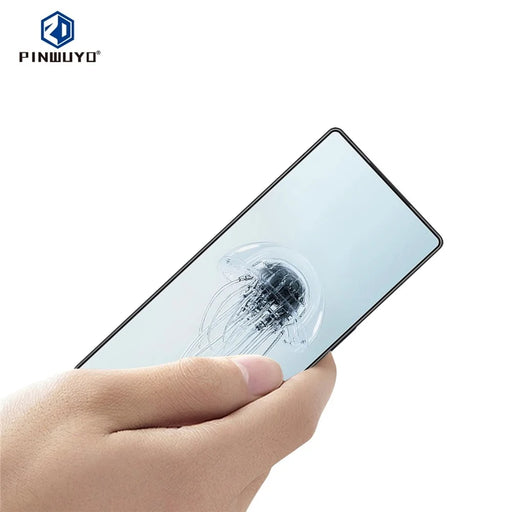 PINWUYO For ZTE nubia Red Magic 10 Pro 5G Tempered Glass Film  JK Series-2 9H Full Screen Protector - Black - 2