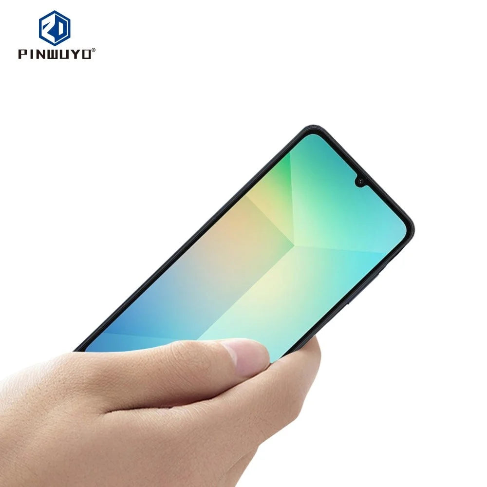 PINWUYO For Samsung Galaxy A26 5G Tempered Glass Film  JK Series-2 9H Full Screen Protector - Black - 2