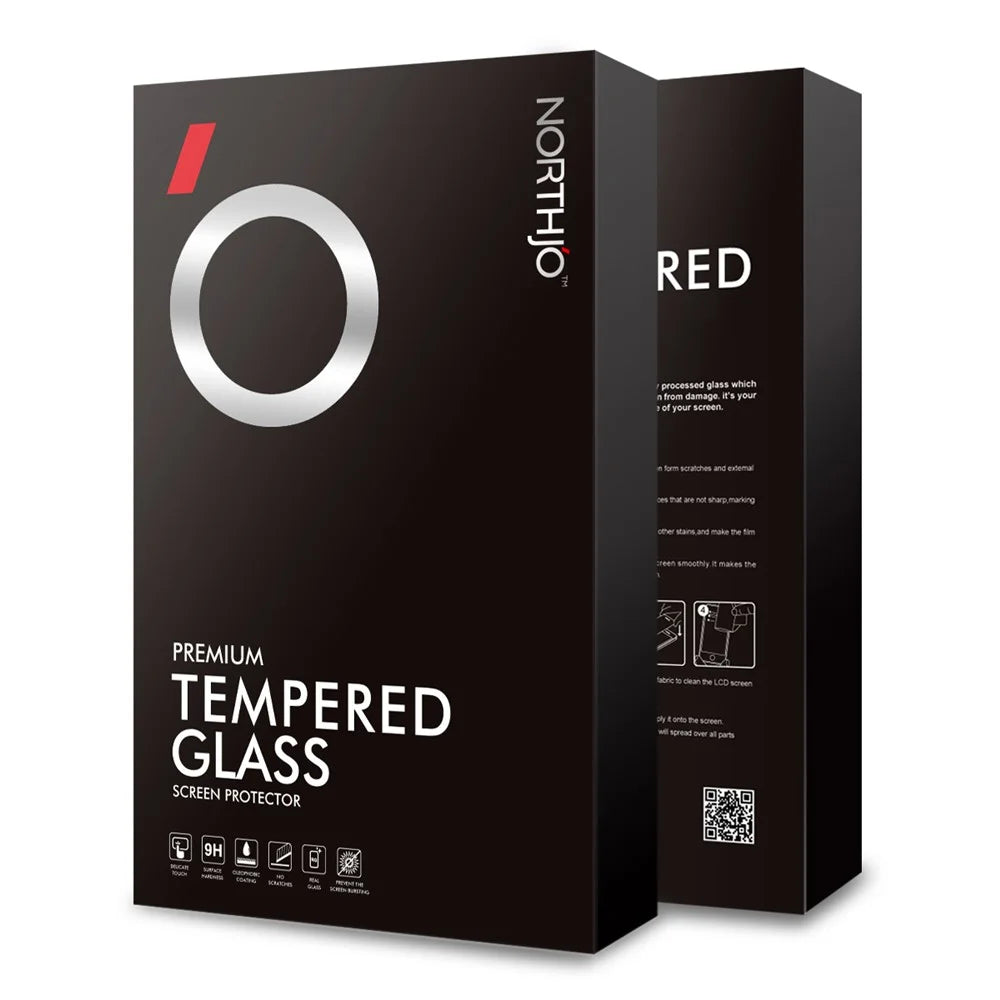 NORTHJO A+ Screen Protector For ZTE nubia Red Magic 9S Pro 5G  /  9S Pro+ 5G  /  9 Pro 5G  /  9 Pro+ 5G High Aluminum-Silicon Film 0.3mm 2.5D, Black - 6