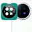IMAK For vivo X Fold3 Tempered Glass Camera Lens Protector with Self-Positioning Frame (Black Version) - 1