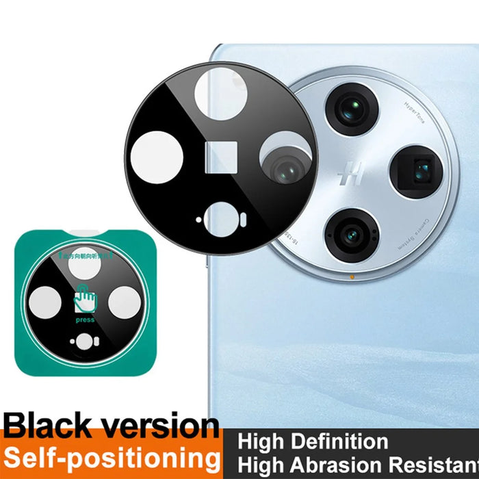 IMAK For Oppo Find X8 Pro 5G Tempered Glass Camera Lens Protector with Self-Positioning Frame (Black Version) - 3