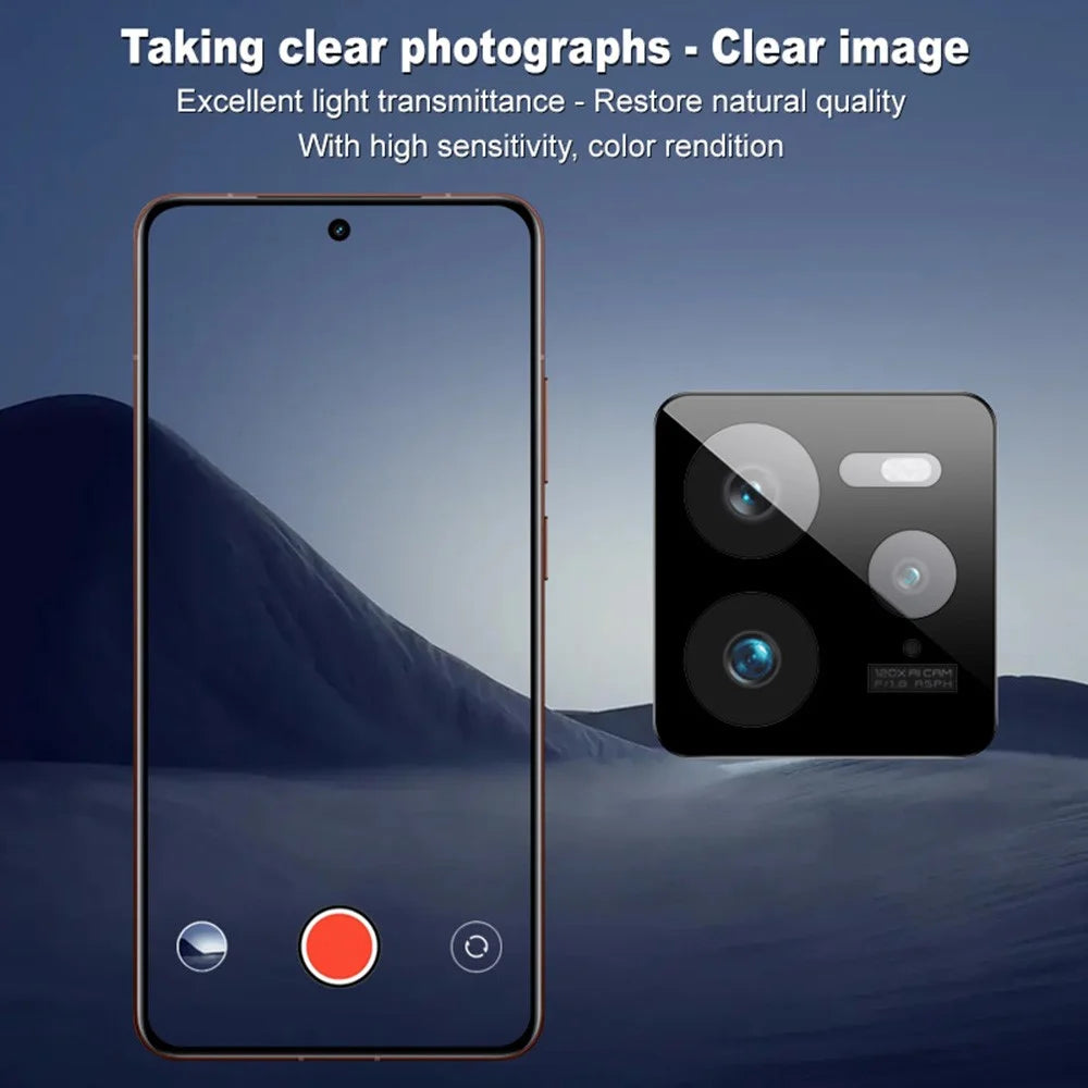 IMAK For Realme GT 7 Pro 5G Tempered Glass Camera Lens Protector with Self-Positioning Frame (Black Version) - 4