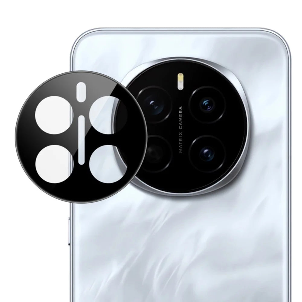 IMAK For Honor Magic7 5G Tempered Glass Camera Lens Protector with Self-Positioning Frame (Black Version) - 6