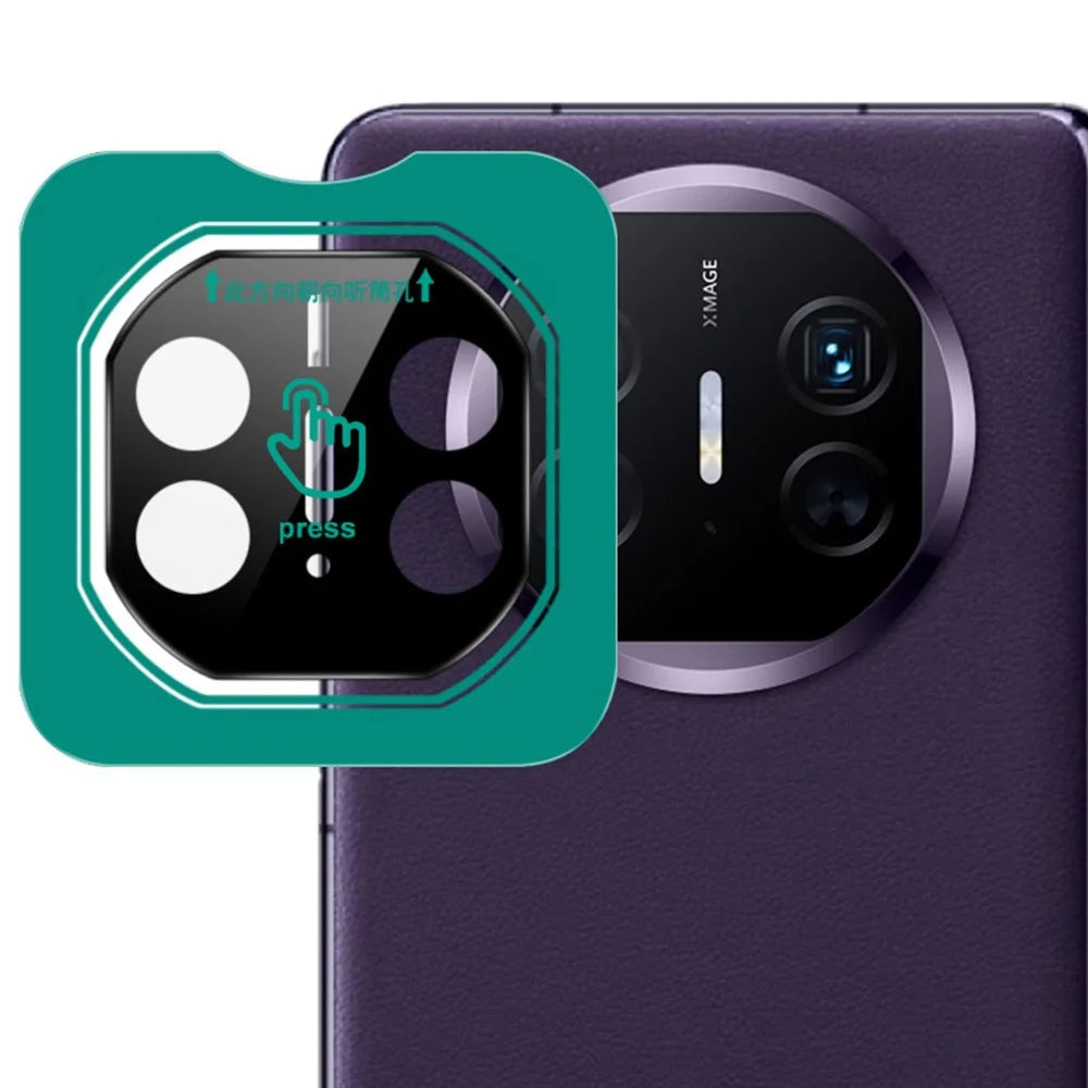 IMAK For Huawei Mate X5 Tempered Glass Camera Lens Protector with Self-Positioning Frame (Black Version) - 1