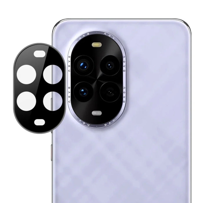 IMAK For Huawei nova 13 Pro 5G Tempered Glass Camera Lens Protector with Self-Positioning Frame (Black Version) - 6