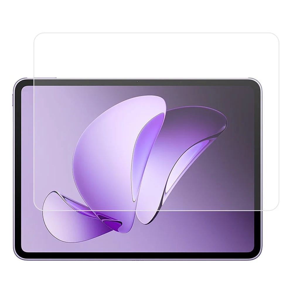 For Oppo Pad 3 Tempered Glass Film 0.3mm Arc Edge HD Full Screen Protector - 1