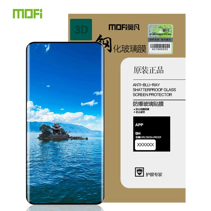 MOFI For Huawei Mate 70 Pro+ / 70 Pro Screen Protector  3D Hot Bending Full Glue Tempered Glass Film - Black - 3