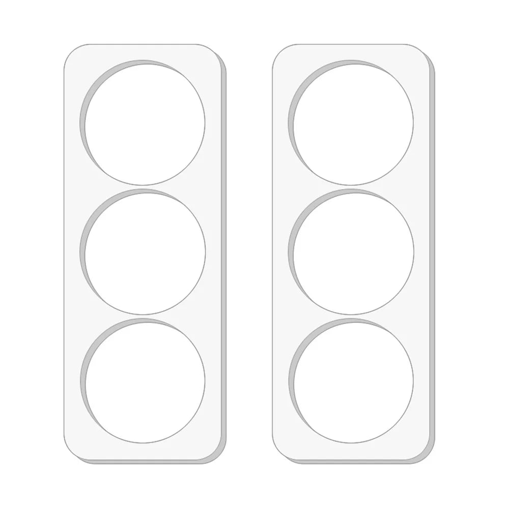 2Pcs For Samsung Galaxy Z Fold Special Camera Lens Protector 3D Arc Edge Anti-Scratch Tempered Glass Lens Film - 2