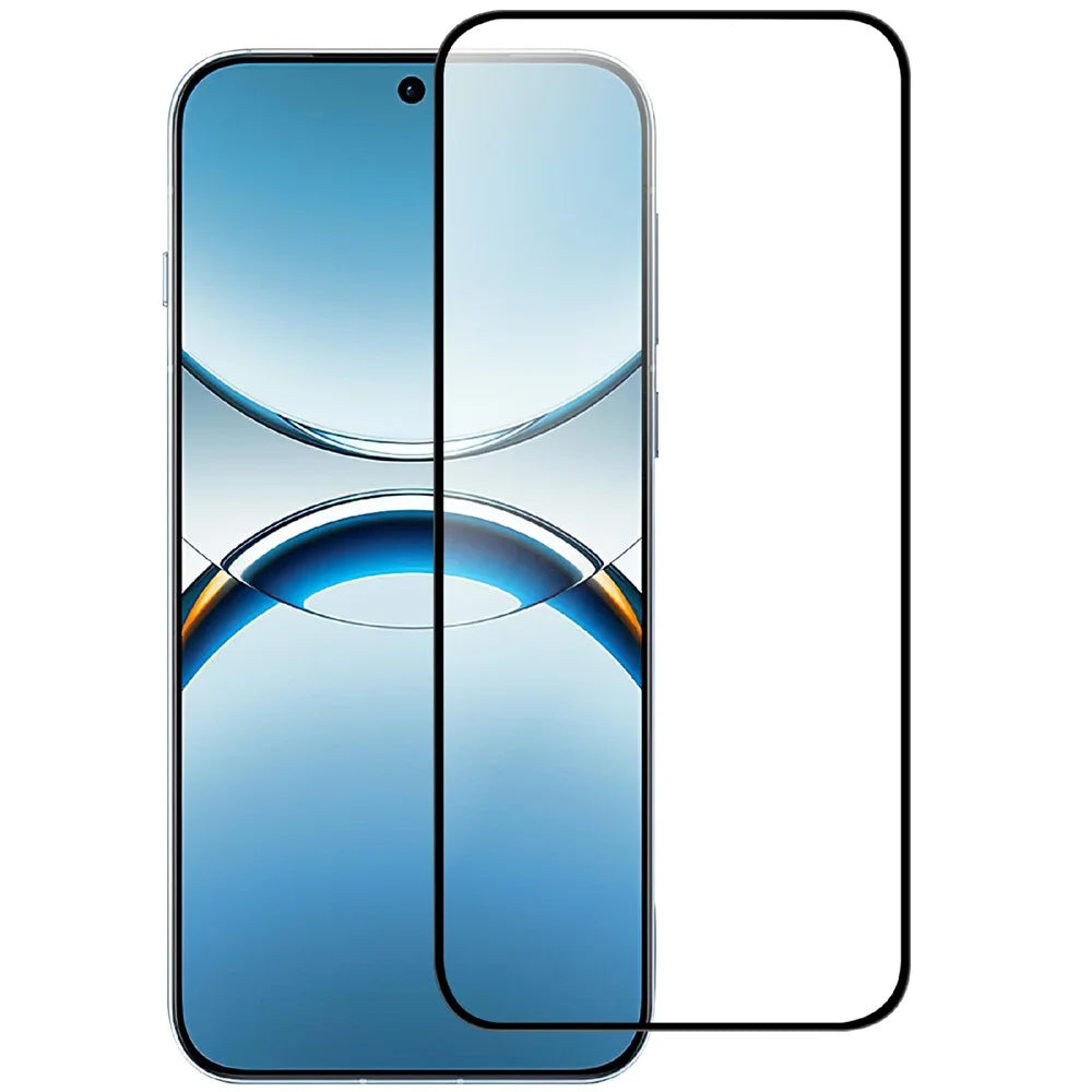 For Oppo Find X8 5G AGC Tempered Glass with Black Edge Full Glue Full Coverage Screen Protector - 1