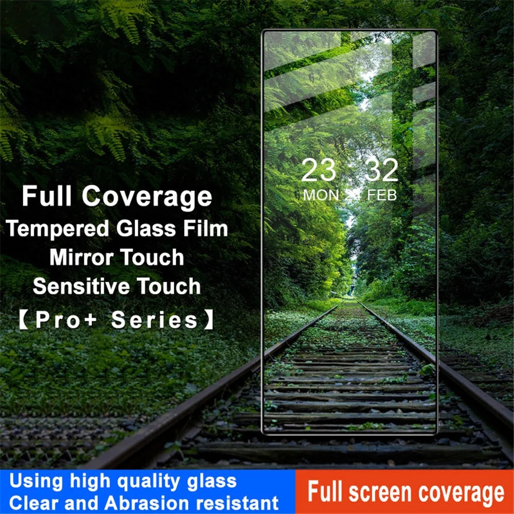 IMAK Pro+ Series For Samsung Galaxy Z Fold Special / W25 5G Tempered Glass Full Screen Protector Sensitive Touch Film - 3