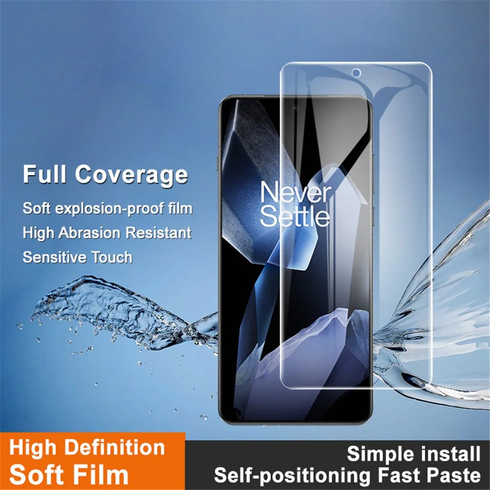 IMAK Hydrogel Film 4th Gen for OnePlus 13 Full Screen Protector Ultra Clear Soft TPU Film - 3