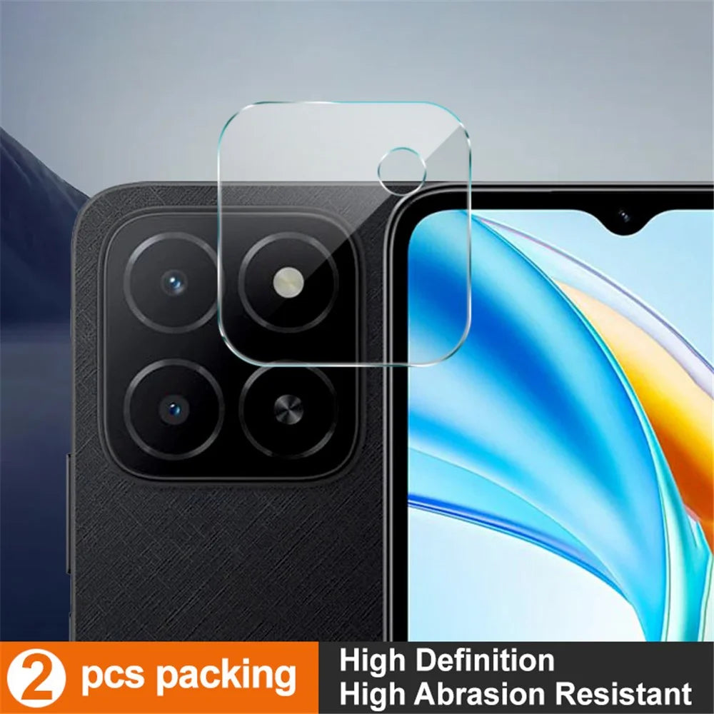 IMAK 2Pcs / Set For Honor X5b Camera Lens Protector Ultra Clear Tempered Glass Lens Film - 2