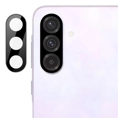IMAK For Samsung Galaxy A56 5G Camera Lens Protector Tempered Glass HD Clear Lens Film (Black Version) - 1