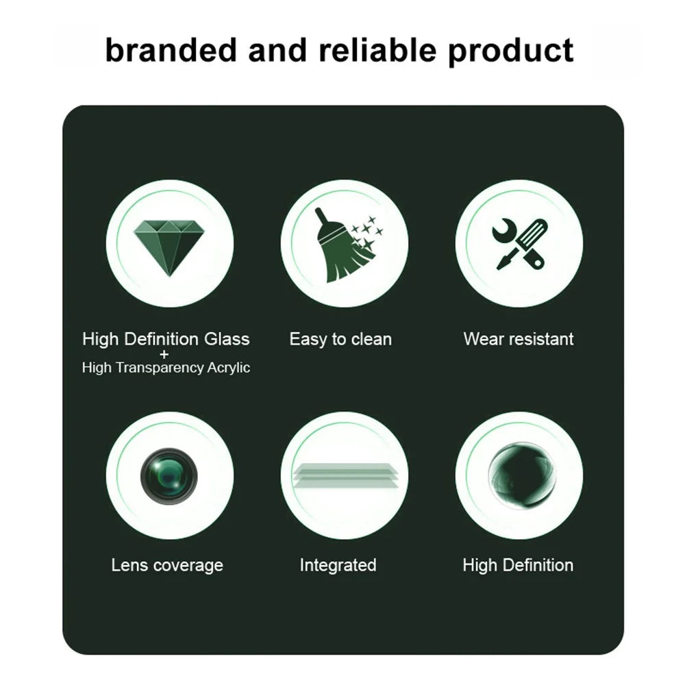 IMAK For Samsung Galaxy Z Fold Special / W25 5G Tempered Glass Camera Lens Protector + Acrylic Lens Cap - 4