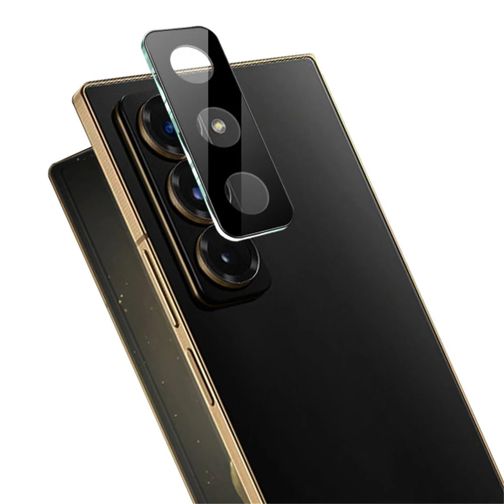 IMAK For Samsung Galaxy Z Fold Special / W25 5G Tempered Glass Lens Film+Acrylic Cap (Black Version) - 5