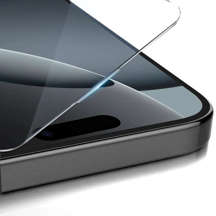 RURIHAI For iPhone 16 Tempered Glass Film 3D Cold Carving Screen Protector with Dust Remover - 4