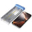 RURIHAI For iPhone 16 Pro Max Tempered Glass Film 3D Cold Carving Screen Protector with Dust Remover - 3