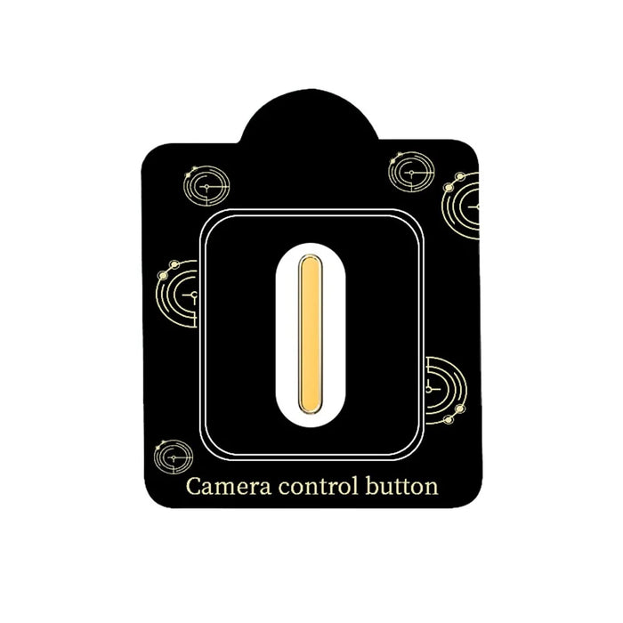 RURIHAI Metal Camera Control Button Sticker for iPhone 16 Pro Max / 16 Pro / 16 Plus / 16 Camera Button Cover - Yellow - 4