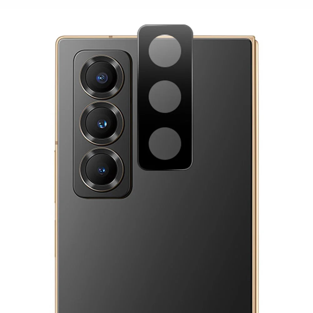 RURIHAI For Samsung Galaxy Z Fold Special Camera Lens Protector 3D Silk Printing High Aluminum-Silicon Glass Lens Film - 1
