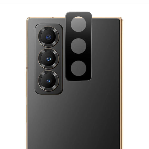 RURIHAI For Samsung Galaxy Z Fold Special Camera Lens Protector 3D Silk Printing High Aluminum-Silicon Glass Lens Film - 1