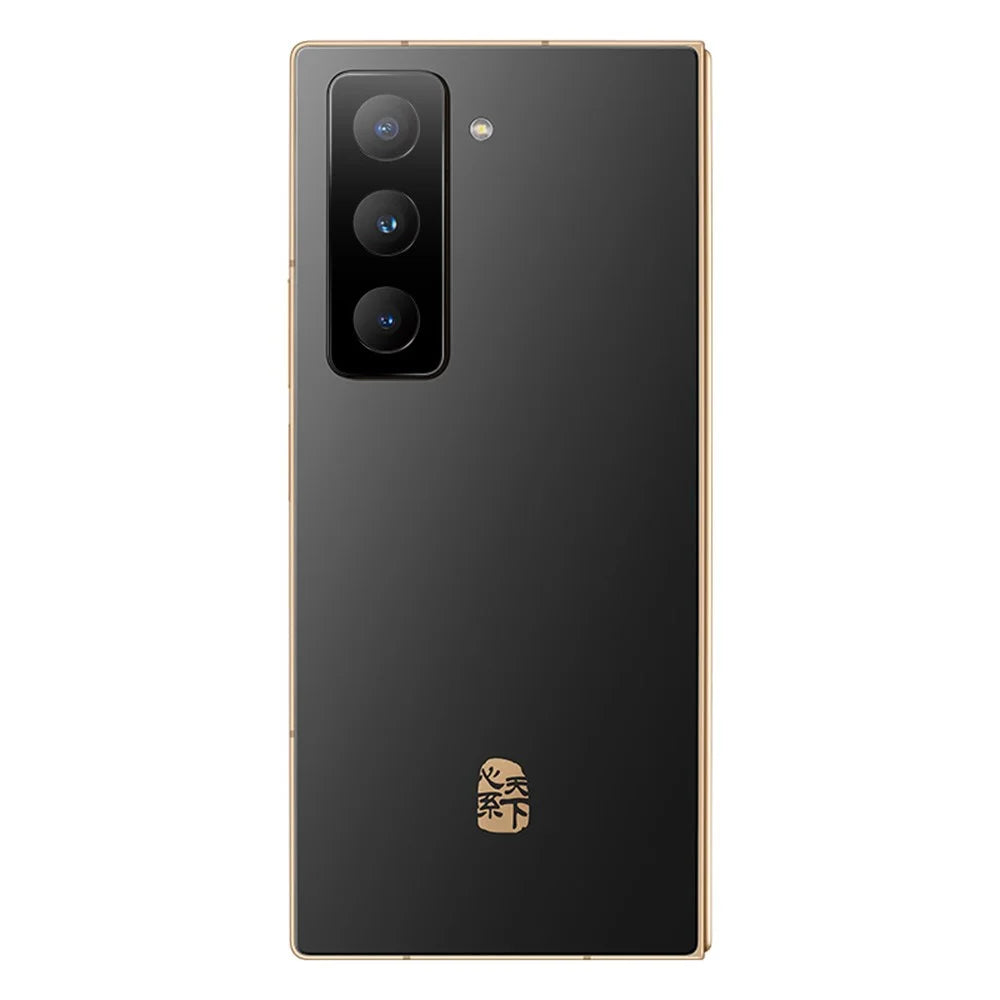 RURIHAI For Samsung Galaxy Z Fold Special Camera Lens Protector 3D Silk Printing High Aluminum-Silicon Glass Lens Film - 2