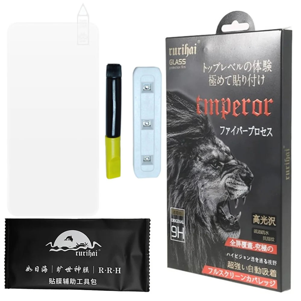 RURIHAI For Huawei Mate 70 Pro+ / Mate 70 Pro Screen Protector 3D UV Glue High Aluminum-Silicon Glass Film - 6