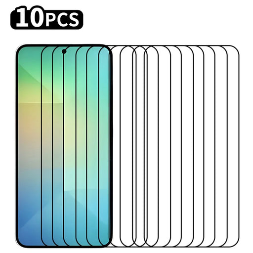 RURIHAI 10Pcs For Samsung Galaxy S25+ Full Glue Screen Protector High Aluminium Silicon Glass Film, Ultrasonic Fingerprint Unlock - 1