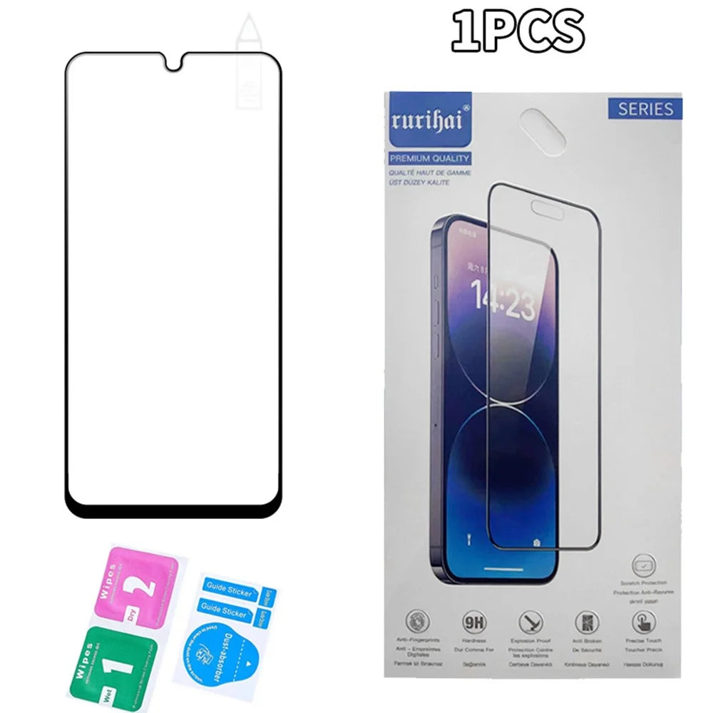 RURIHAI For Samsung Galaxy A26 5G Screen Protector Secondary Hardening High Aluminium-Silicon Glass Film - 5