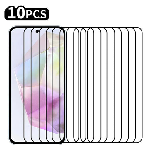 RURIHAI 10Pcs For Samsung Galaxy A56 5G High Aluminium-Silicon Glass Film 0.26mm 2.5D Screen Protector - 1