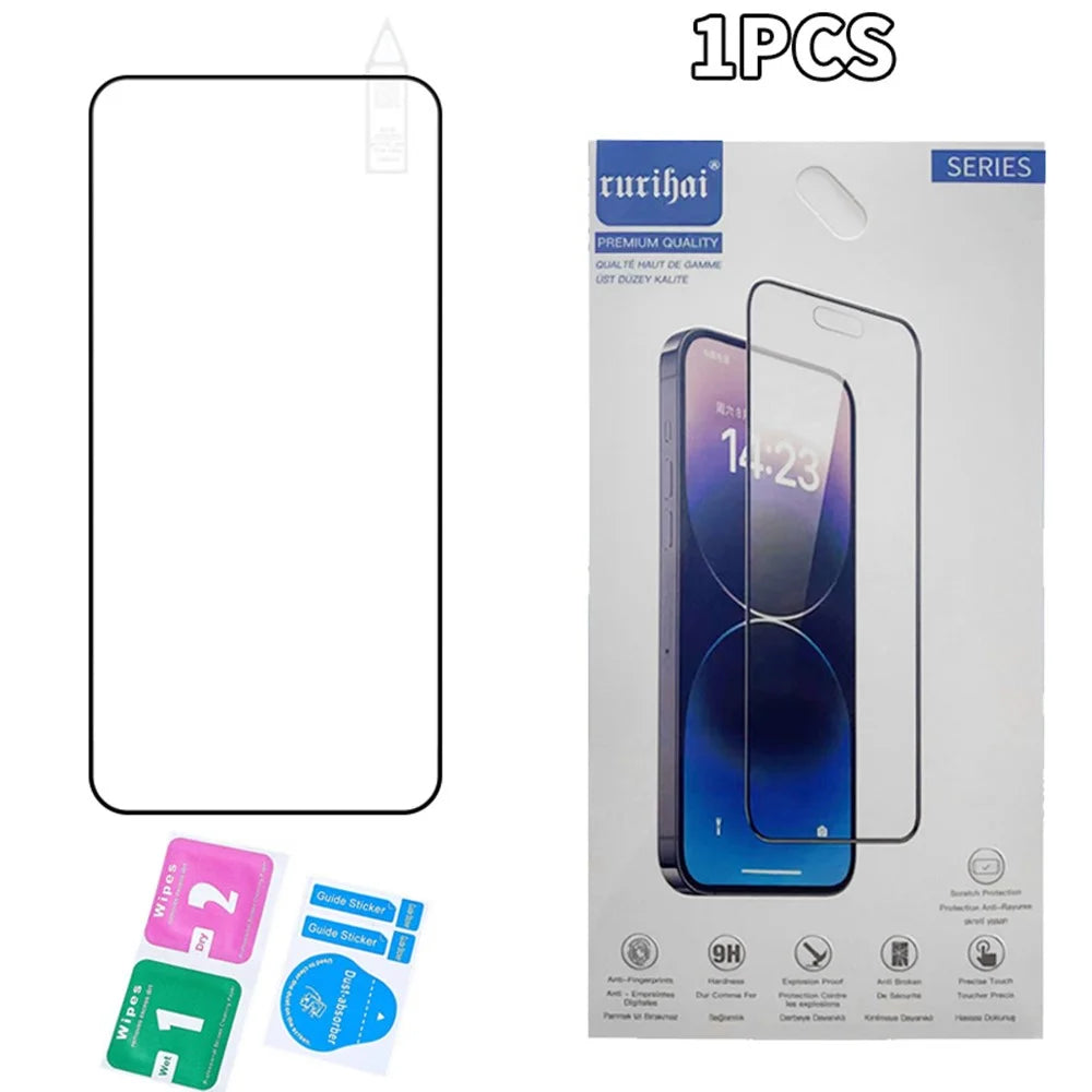 RURIHAI For Samsung Galaxy A56 5G Screen Protector Secondary Hardening High Aluminium-Silicon Glass Film - 5