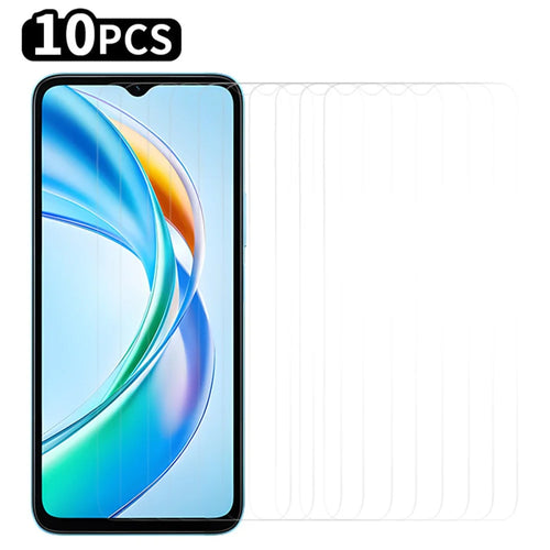 RURIHAI 10Pcs For Honor X5b Screen Protector 0.26mm 2.5D High Aluminium-Silicon Glass Film - 1